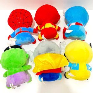 Baby avengers plush set of 6